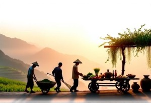 From Farm to Table in Chinese Rural Daily Life