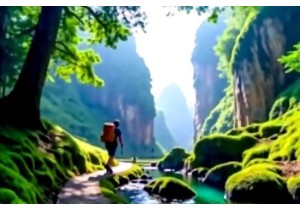 Navigate Forest Trails to Secret Waterfalls in Hunan