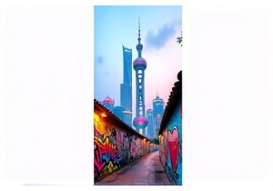 Shanghai Street Art and Skyline Dreams: The Pulse of a Modern Metropolis
