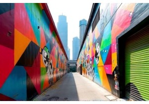 Shanghai Modern Culture in Street Art Districts