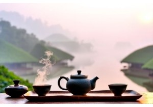 Tea Time in Hangzhou: Sipping Longjing Amidst Misty Hills
