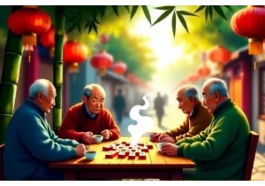 Chengdu Slow Living Found in Neighborhood Mahjong Gatherings