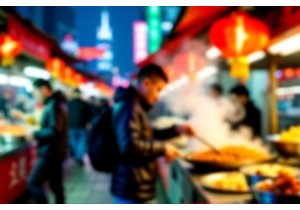 Shanghai Street Food After Dark: Where Lanterns Light Up the Flavors