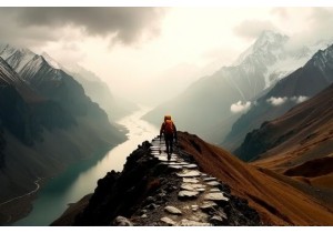 Crossing Nujiang Ridge on Foot Where Few Dare Go