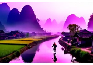 Yangshuo by Day: Cycling Through Rural Life and Lime Karsts