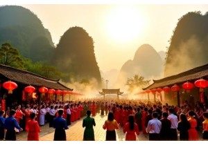 Celebrate Zhuang Nationality Singing Festival in Guangxi