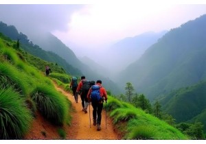 Wilderness Trekking Near the Myanmar Border China