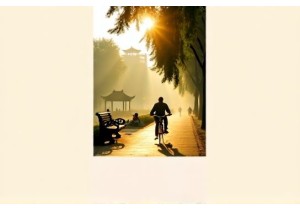 Chengdu Slow Living While Cycling Around People’s Park