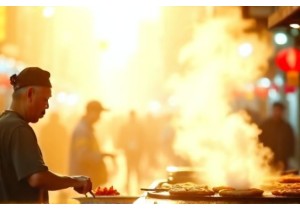 A Day in the Life of a Chinese Street Food Vendor