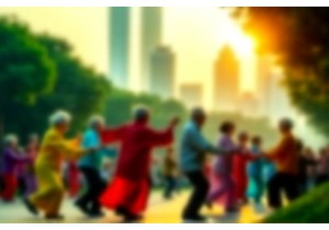 Why Chinese Elderly Love Square Dancing Daily