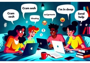 How University Students Use Slang to Navigate Academic Pressure Online