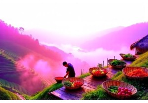 Taste Organic Food from Farms in Guangxi Hills