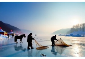 Jilin’s Ice-Fishing Markets: Winter’s Daily Harvest