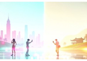 City Lights vs. Countryside Fires: The Parallel China Seen Through TikTok and Kuaishou