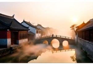 Wander Through Xitang Ancient Town at Dawn