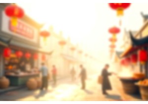 The Charm of Chinese Street Food at Dawn