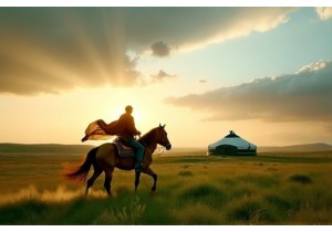 Inner Mongolia Pastoral Lands Ride the Wind Alone