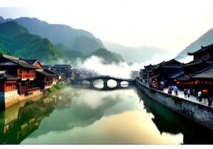 Explore Fenghuang Ancient Town by the Riverside Charm