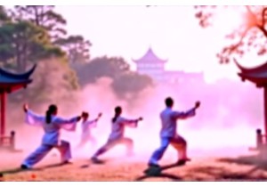 Chengdu Slow Living Join Morning Tai Chi in People