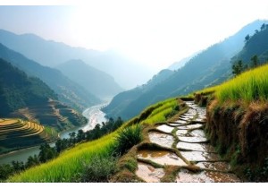 China Hiking Trails Through Untouched Countryside