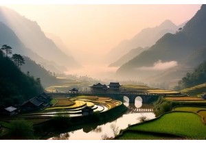 China Rural Travel to Untouched Scenic Landscapes