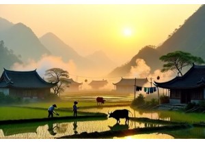 The Rhythm of Daily Life in Chinese Villages