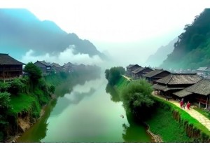Hike Along Rivers to Isolated Villages in Guangxi