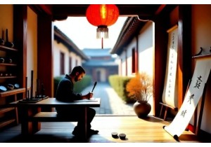 Learn Calligraphy During Deep Cultural Travel in Beijing Hutongs