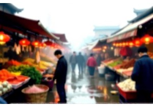 Immersing in Local Lifestyle China at Morning Wet Markets