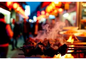 Night Bites in Xi’an: Following the Aroma of Sizzling Skewers