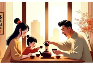 How Families Enjoy Tea Time in Modern China