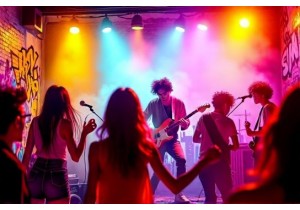 Dance to Indie Music in Shanghai Modern Culture Scenes