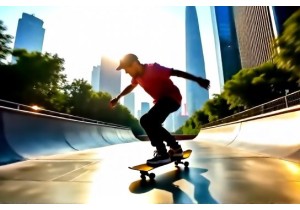 Skateboard Through Shanghai Modern Culture Skate Parks