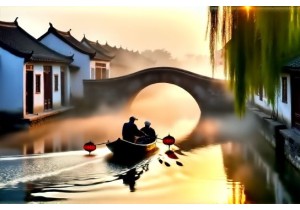 Floating Through Time: A Boat Ride in Wuzhen’s Canals
