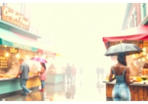 Rainy Day Adventures in a Southern Food Market