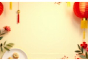 Family Gatherings Around Lunar New Year Table