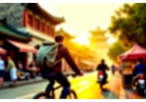 Life on Two Wheels: Cycling Through Xi’an’s Neighborhood Rhythms