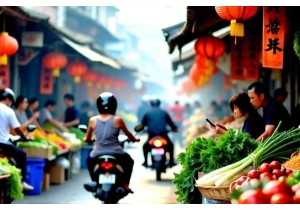 How Locals Shop for Fresh Produce in China
