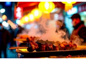 The Soul of Xi’an: Eating Lamb Skewers Under Neon Lights
