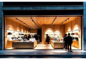 Shanghai Modern Culture Design Stores in Jingan Temple Area