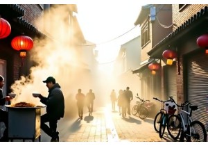 Shanghai Alleyways: Where Breakfast Noodles Meet Urban Hustle