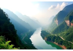 Footprint Free Valleys Along the Lancang River