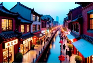 Shanghai Modern Culture in Trendy Xintiandi District Now