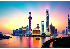 Shanghai Modern Culture in Lujiazui Financial District