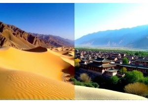 Dunhuang vs Lijiang Desert Art vs Naxi Minority Heritage