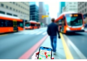 Using Apps to Track Real-Time Bus Routes