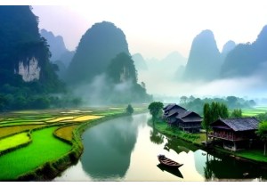 Guilin Nature Escapes Through China Rural Beauty