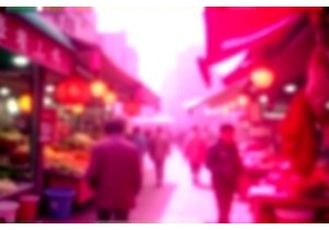 The Sounds and Smells of a Real China Market