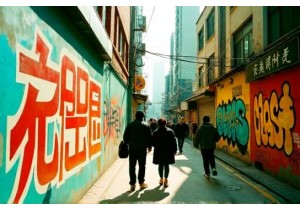 Shanghai Modern Culture and Street Art in Jingan District