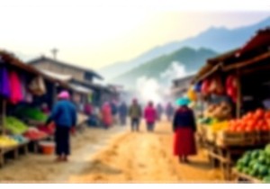 Morning Markets in Rural Towns of Northern Yunnan